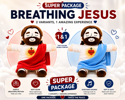Jesus Breathing Plush