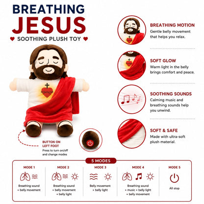 Jesus Breathing Plush