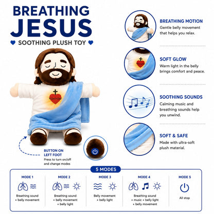 Jesus Breathing Plush